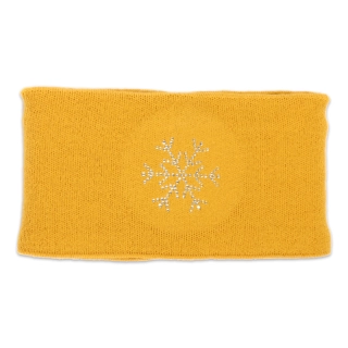 Dámská čelenka s vločkou z kamínků